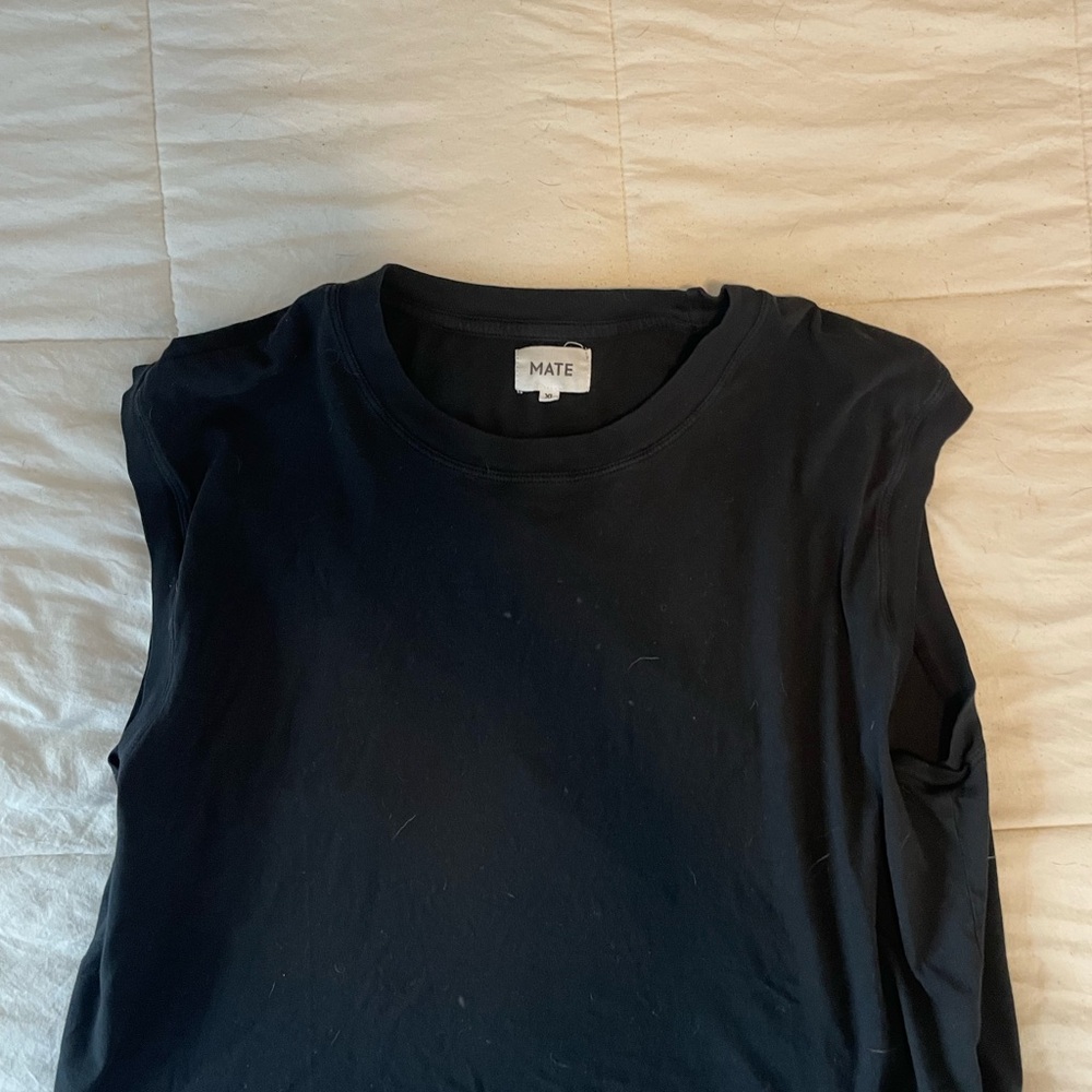 MATE the Label Midnight Black Muscle Tee